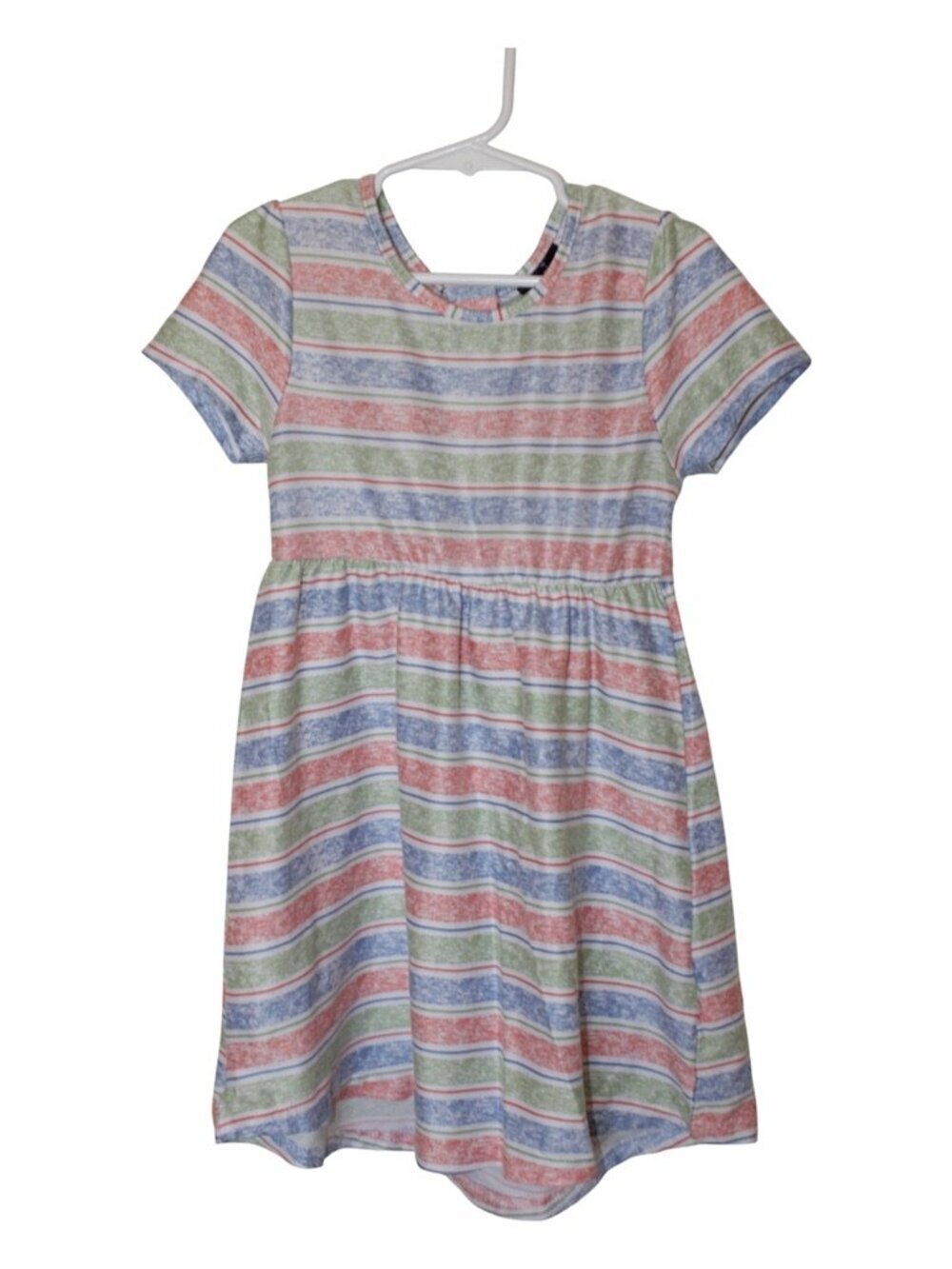 Girl's Striped T-Shirt Play Dress Size 6 Picapino